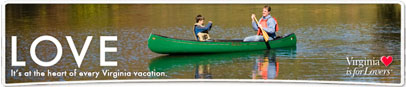 Virginia is for lovers: canoeing